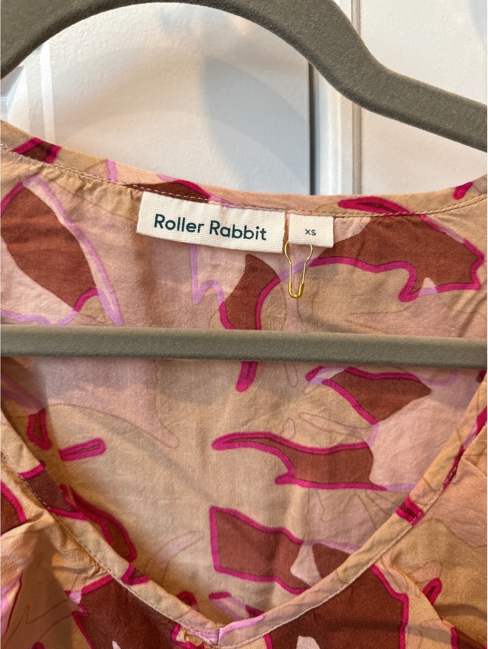 Roller Rabbit blouse XS - Picture 2 of 5